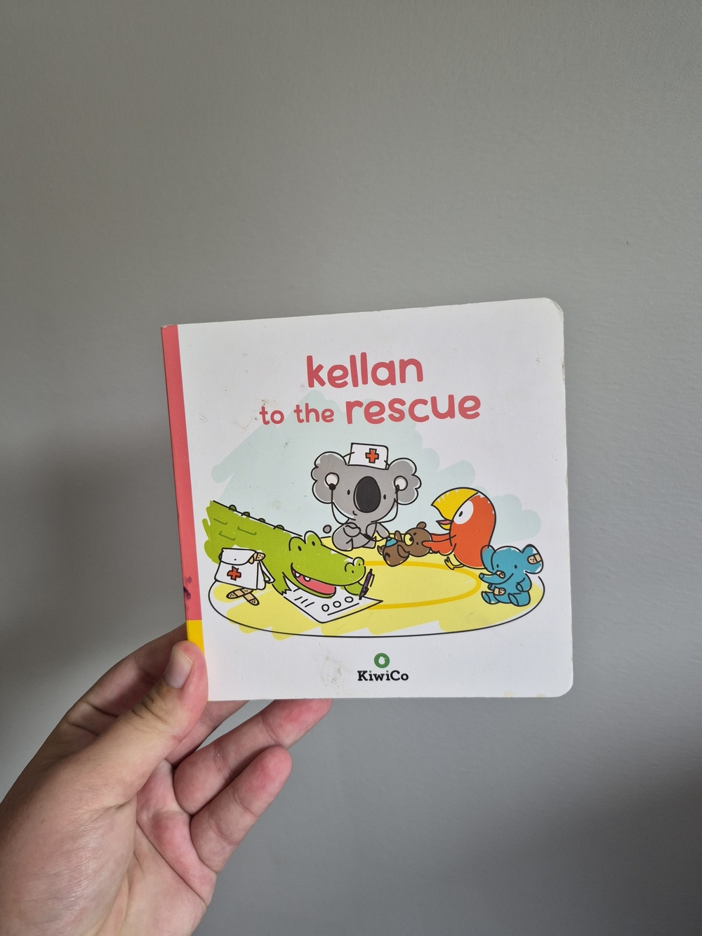 Kiwi Co Kellan To The Rescue Health Educational Board Book